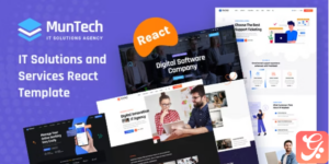 Muntech - Technology & IT Solutions React Template