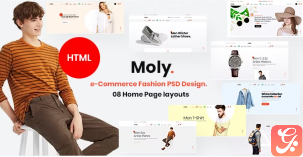 Moly Multipurpose ecommerce HTML5 Template