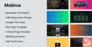 Mobirus - Responsive App Landing Template