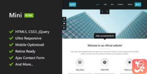 Mini - Unique HTML5 Template