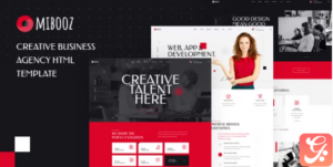 Mibooz - Creative Agency HTML Template