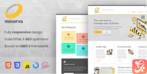 Minerva - Minimalist Business HTML Template