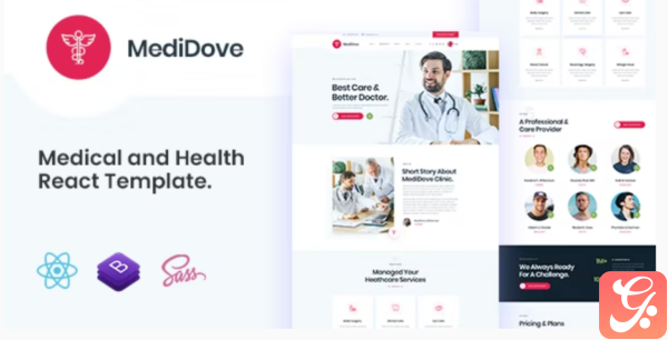 MediDove Medical and Health React Template