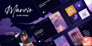 Marvio - Coming Soon & Portfolio Template
