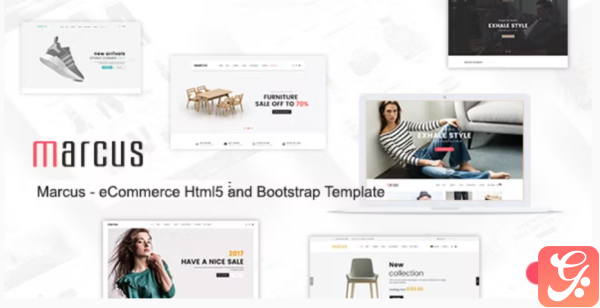 Marcus Multipurpose WooCommerce and Magento HTML5 and Bootstrap Template