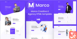 Marco - Creative & digital Agency Html Template