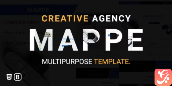 Mappe Creative Agency Bootstrap Html Template