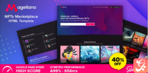 Magellano - NFT Marketplace Template