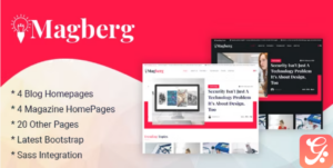 Magberg - Blog & Magazine HTML Template