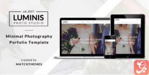 Luminis - Minimal Photography Portfolio Template