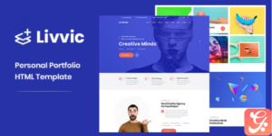 Livvic - Personal Portfolio HTML Template