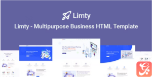 Limty - Business Landing Page HTML Template with R