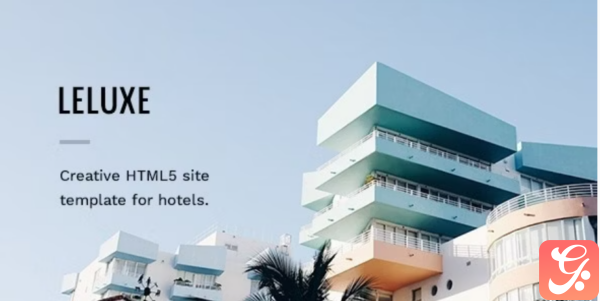 LeLuxe Booking Hotel HTML Site Template 1