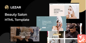 Lezar - Beauty Salon & Spa HTML Template