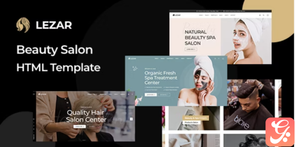 Lezar Beauty Salon Spa HTML Template 1