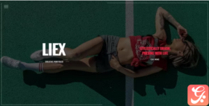 Liex - Creative One Page Portfolio Template