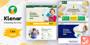 Klenar - Cleaning Services HTML5 Template