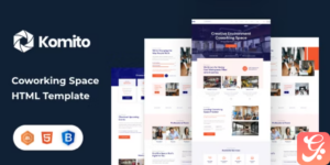 Komito - Co-Working HTML Template