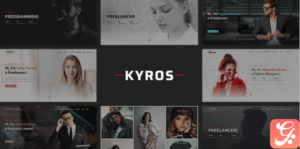 Kyros - Personal Portfolio HTML Website Template