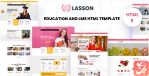 Lasson - Education and LMS HTML Template