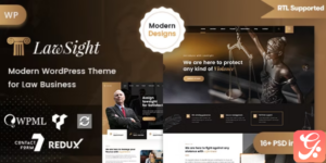 Lawsight - Law & Lawyer Template