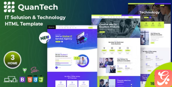 IT Solutions Technology HTML Template