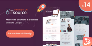 iTsource - IT Solutions & Services HTML Template
