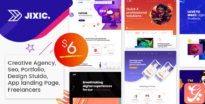 Jixic - Creative Agency & Multipurpose Template