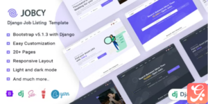 Jobcy - Django Job Board & Listing Template