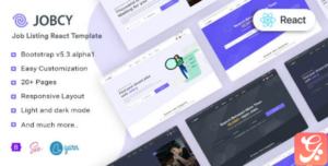 Jobcy - Job Board & Listing React Template