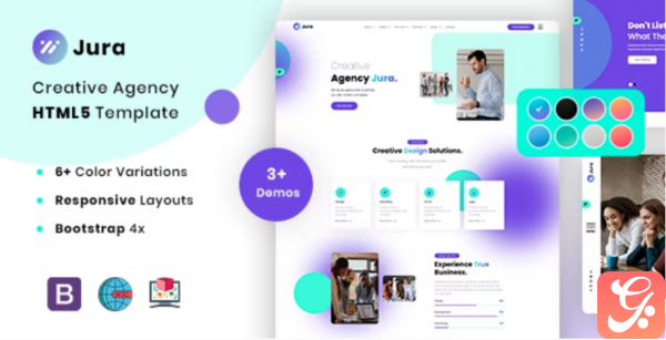 Jura Creative Solutions and Business HTML5 Template