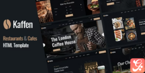 Kaffen - Restaurant Cafe & Coffee Shop Template