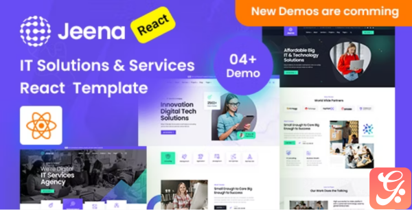 Jeena Technology IT Solutions React Template