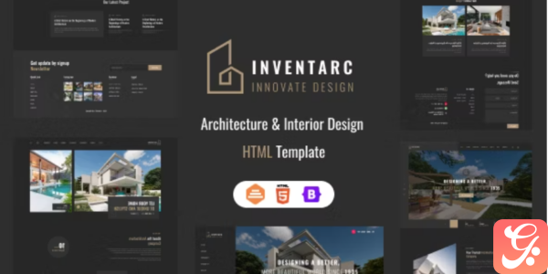 Inventarc Architecture Interior Design HTML Template