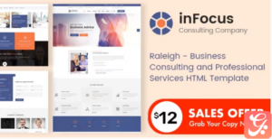 Infocus - Business Consulting Service Template