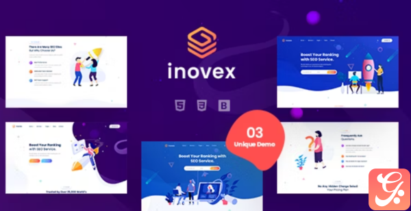 Inovex SEO Marketing Agency HTML Template