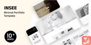 Insee - Minimal Portfolio HTML Template