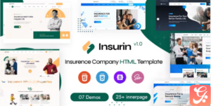 Insurin - Insurance Company HTML Template