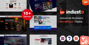 Industo - Industrial Industry & Factory Template