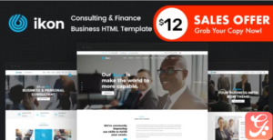 ikon - Consulting Business HTML Template