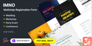 Imno - Multipurpose Registration Form Wizard