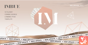 Imbue - Classy Coming Soon & Landing Page Template