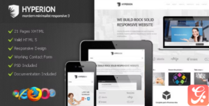 Hyperion - Modern Minimalist HTML Template