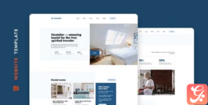 Hostel Booking Website Template