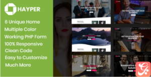 Hayper - Creative Onepage Multipurpose Template