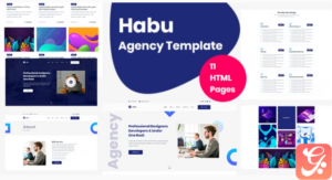 Habu - Creative Agency, Digital Agency Template