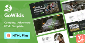 Gowilds - Travel & Tour Booking HTML Template
