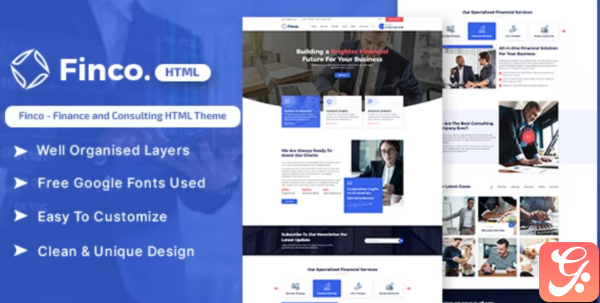 Finco Finance and Consulting HTML Theme