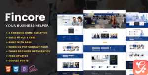 Fincore - Consulting & Business Template