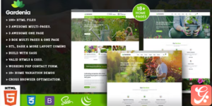 Gardenia - Landscaping Gardening Template